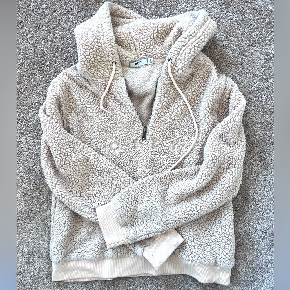 OBEY Beige Fleece